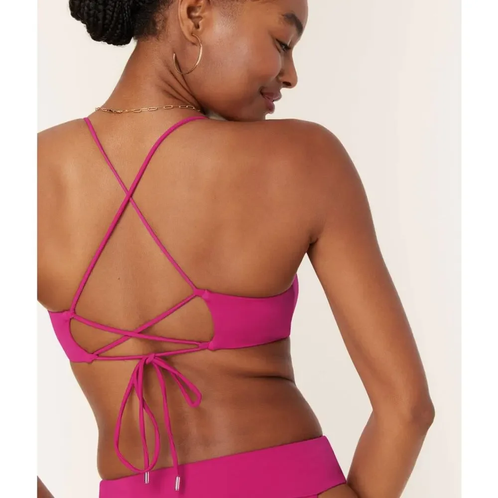Andie Swim the Fiji Top in Magenta M